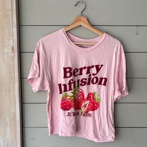 Rebellious One “Berry Infusion” Graphic Tee